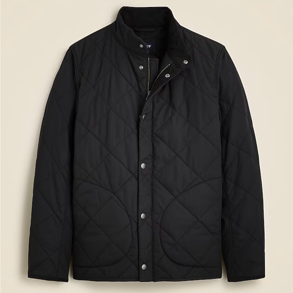 J Crew Sussex quilted jacket with PrimaLoft®